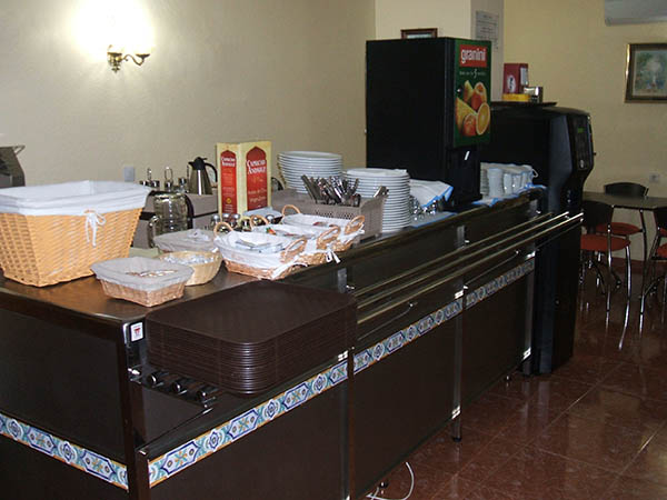 Cafeteria of the Royal Hotel