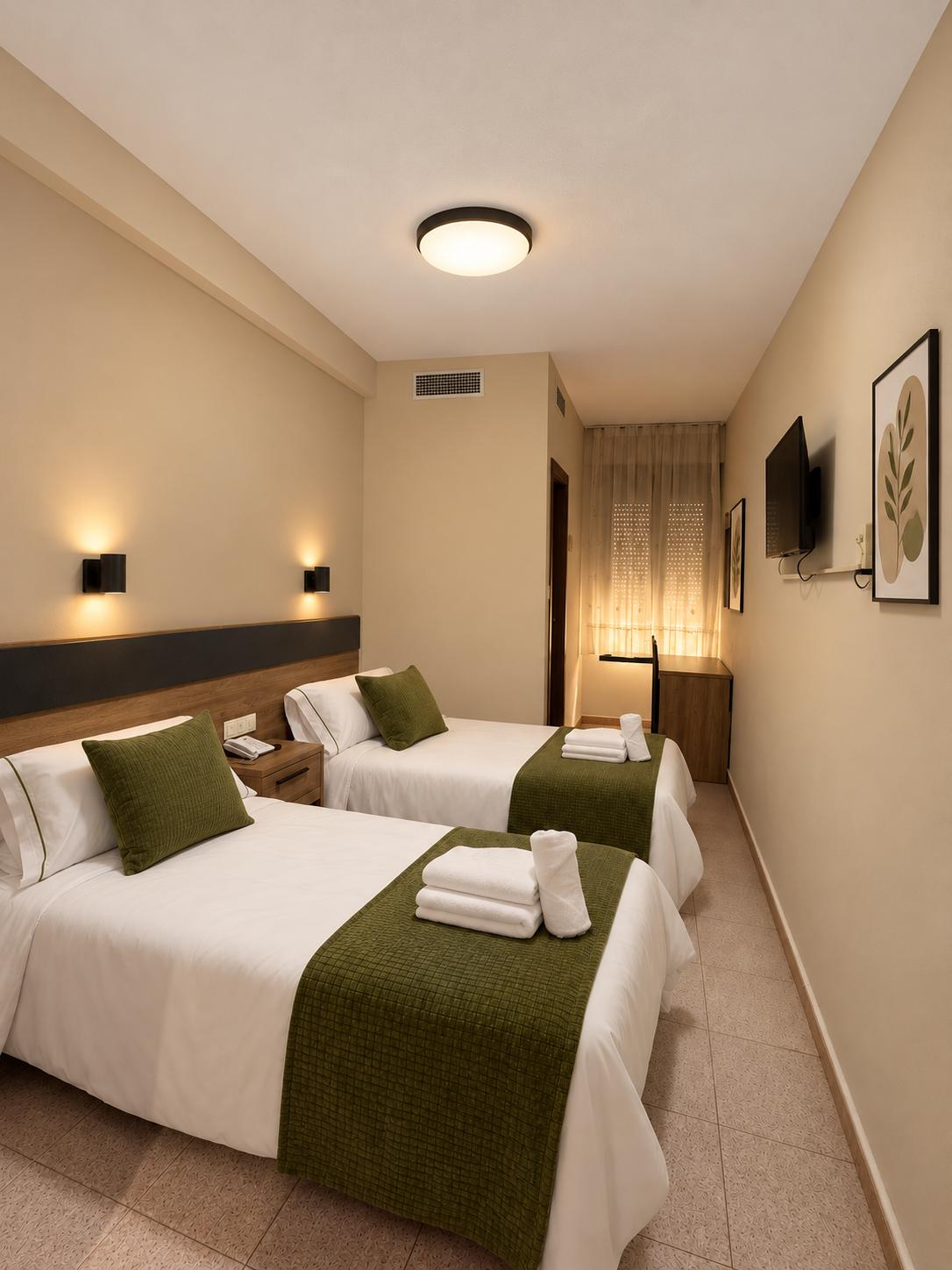 Habitación Doble con dos camas separadas